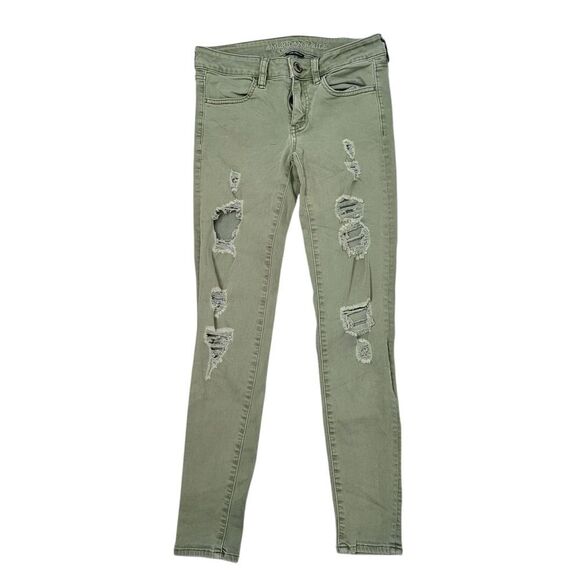 2/$20 American Eagle Outfitters Jegging Skinny  Super Stretch Size: 2 - Picture 1 of 13